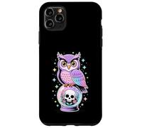 Enchanted Owl Crystal Ball Skull Stars Design Case for iPhone 11 Pro Max