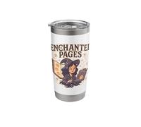 Enchanted Pages Witch Laptop Stainless Steel Insulated Tumbler
