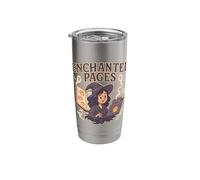 Enchanted Pages Witch Laptop Stainless Steel Insulated Tumbler