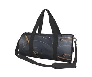 Enchanted Plant Leaves Canvas travel bag, large capacity, can be carried on the shoulder