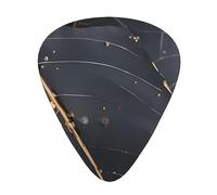 Enchanted Plant Leaves Multi-Thickness Guitar Pick Set 12 Pieces Clear Tone Comfortable Feel Strong Wear Resistance And Toughness Comes With Transparent Box