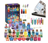 Enchanted Potions Making Kit - Fantastic Craft Supplies Set, Magic Mixing Bottle Tools, Creative Art Activity Project | Gift for Girls Boys