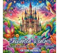 Enchanted Realms: A Fantasy Coloring Book for Teens and Adults
