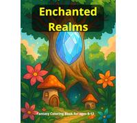 Enchanted Realms: A Magical Fantasy Coloring Adventure for Kids Ages 8-12
