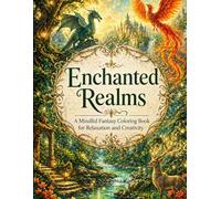 Enchanted Realms: A Mindful Fantasy Coloring Book for Relaxation and Creativity
