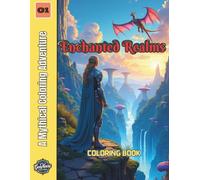 Enchanted Realms: A Mythical Coloring Adventure (Fantasy & Whimsy)