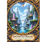 Enchanted Realms: Adult Meditation Coloring Book