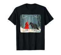 Enchanted Red Riding Hood for Fairy Tale Lovers T-Shirt