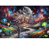 Enchanted Tree 2000 Piece Jigsaw Puzzles for Adults, Colourful, Challenging & Brainteasing Adult puzzles 2000 Pieces River, Fun jigsaws for The Whole Family 40x28 inch