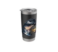 Enchanted Waterfall Forest with Moon Fairy Cub Stainless Steel Insulated Tumbler