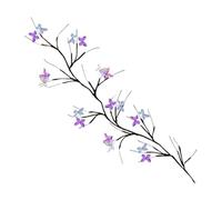 Enchanted Willow Vine Fairy Lights - Willow Vine Light with Butterfly 48LED Decoration 8 Enchanted Li 5.2FT Vine Lights Wall