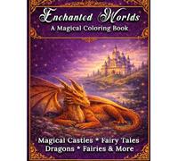 Enchanted Worlds: A Magical Coloring Book: Magical castles, fairy tales, dragons, fairies and more