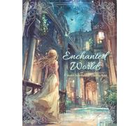 Enchanted Worlds: A Sketch-Style Fantasy Coloring Book