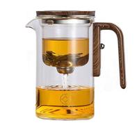 Enchanti Tea Witchcraft Teapot, Enchanting Tea Pot Magic Tea Pot, Magic Glass Teapot with Strainer (520 ml)