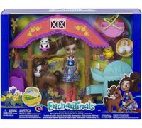 Enchantimals Barnyard Nursery PLAYSET with HAYDIE Horse Doll GJX23