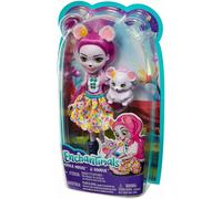 Enchantimals Mayla Mouse Doll and Fondue Figure Doll For Kids Children FNH22