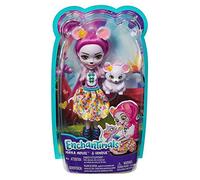 Enchantimals FXM76 Mayla Mouse Doll (6 Inch), and Fondue Animal Friend Figure, Multicolour