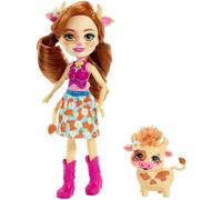Enchantimals FXM77 Cailey Cow Doll and Curdle Figure (FNH22)