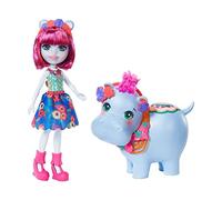 Enchantimals Hedda Hippo Doll (6-In) & Lake Animal Friend Figure