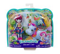 Enchantimals Hedda Hippo Doll (6-In) & Lake Animal Friend Figure