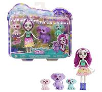 Enchantimals City Tails Dalmatas Family Doll Pink