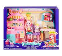 Enchantimals Kitchen Fun Playset with Bree Bunny Doll and Twist Figure FRH47