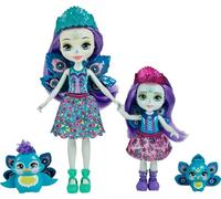 Enchantimals - Patter Peacock & Flap, Piera Peacock & Feather Pack (Mattel)