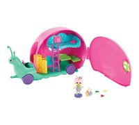 Enchantimals Slow-Mo Camper Vehicle Playset with SAXON Snail Doll