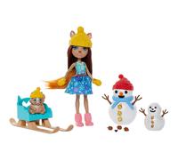 Enchantimals Snowman Face-Off Playset Winter Playset