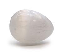 Enchanting 6Cm Selenite Egg From Morocco