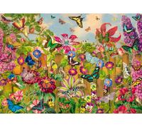 Enchanting butterfly garden