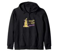 Enchanting Career Statement Graphic Illustration Zip Hoodie