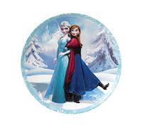 Enchanting Disney Anna and Elsa Wall Plate