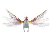 Enchanting electric horse toy with hanging and pulling rope wings for 3 years old and up imaginative play toy
