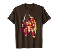 Enchanting Elf Warriors Unleash Your Strength T-Shirt, Men, Brown, Small
