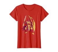 Enchanting Elf Warriors Unleash Your Strength T-Shirt, Women, Red, X-Small