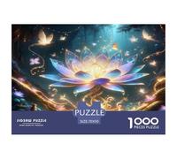 Enchanting Flowers 1000 Piece Jigsaws for Adults Impossible Birthday Gifts for Women And Man Art Colorful DIY Craft 70x50cm/1000pcs