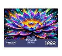 Enchanting Flowers 1000 Pieces Jigsaws for Adults Art Colorful DIY Craft Beautiful Home Decoration Uncover The Puzzle 70x50cm/1000pcs