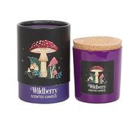 Enchanting Forest Mushroom Wildberry Candle | Mystical Design, Vegan Paraffin Wax | Captivating & Soothing | 25-Hour Burn Time | Magic-Inspired Ambiance