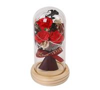Enchanting Glass Flowers - In Glasses, Of Illuminate The And The - Illuminated By La E La , Ideas For Women Birthday, Romantic