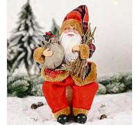Enchanting Gnome Soft Toy Designed as a Merry Santa to Bring Cheer into Your Home this Festive Season (A)