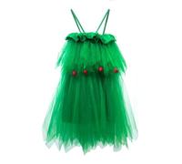 Enchanting Green Fairy Family Matching Costume Dress For Girls Holiday Festive Party Outfit Daughter Celebration #1121