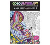 Enchanting Multicolor 48 Page A4 Colour Therapy Book Animal Theme - (1 Pc.) - High-Quality - Perfect Gift for Art Lovers