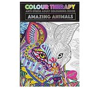 Enchanting Multicolor 48 Page A4 Colour Therapy Book Animal Theme - (1 Pc.) - High-Quality - Perfect Gift for Art Lovers