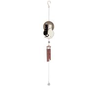 Enchanting Multicolor Metal Gazing Cats Windchime - 83cm x 10cm (1 Pc.) - One-of-a-Kind & Stylish Design - Durable Handcrafted - Ideal for Home Decor