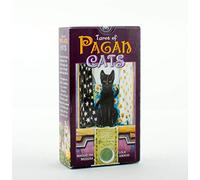 Enchanting Multicolor Tarot of Pagan Cats - 12.5cm x 7cm (78 Card Deck) - Vibrant & Whimsical Tarot Cards - Perfect for Bountiful Insights & Magical Divination
