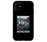 Enchanting Neuschwanstein Castle Landscape Art München Case for iPhone 11