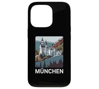 Enchanting Neuschwanstein Castle Landscape Art München Case for iPhone 13 Pro