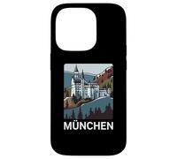 Enchanting Neuschwanstein Castle Landscape Art München Case for iPhone 14 Pro