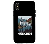 Enchanting Neuschwanstein Castle Landscape Art München Case for iPhone X/XS